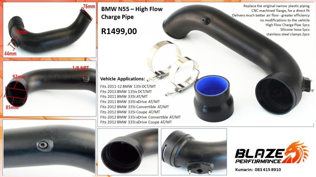 bmw n55 charge pipe